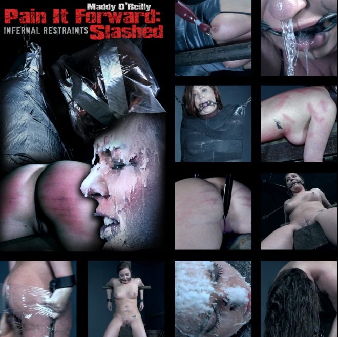 INFERNAL RESTRAINTS - Slashed, Maddy O'Reilly, London River, Stephie Staar - Pain It Forward - Maddy joins the ghost realm with London and Stephie. (2019/HD/3.39 GB)