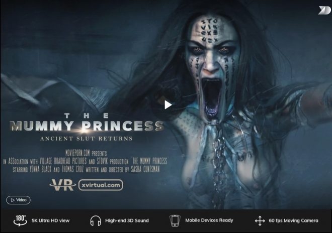 Xmovi - Video X Virtual, Movie Porn - : The Mummy Princess in 180Â° X (2019 ...