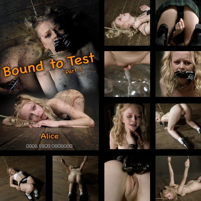 REAL TIME BONDAGE - Alice - Bound to Test | Alice tests her boundaries. (2019/HD/2.32 GB)