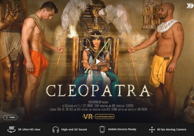 X Virtual, Creative Porn - : Cleopatra in 180° X (Virtual 32) – (4K) – VR (2019/UltraHD/2K/1.70 GB)