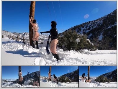 Bondage Life - Rachel Greyhound, Lita Lecherous - Winter Wonderland Flogging (2020/HD/320 MB)